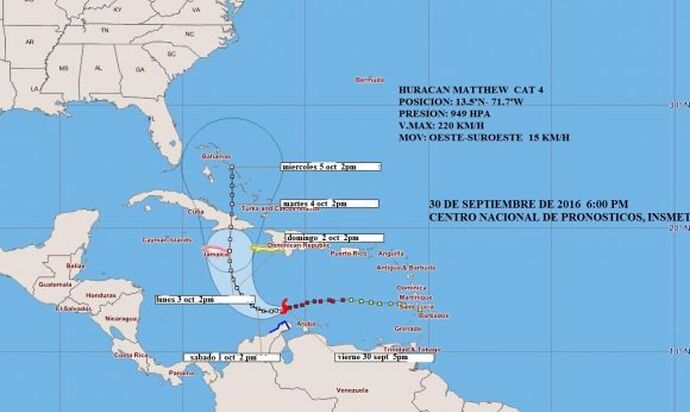 /!Cyclone MATTHEW à l'approche /!- alertecyclonique