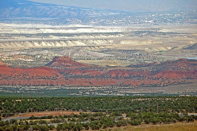 Vernal  Jackson Hole par Flaming Gorge - Hiacinthe