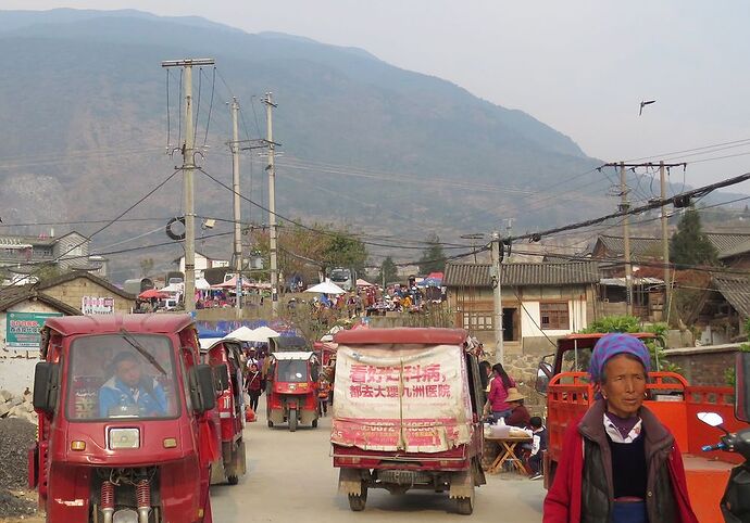 Sur la route vers Shaxi : Shaping. - PATOUTAILLE