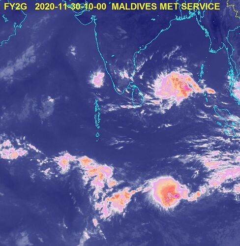 Météo du 30 Novembre 2020 - Philomaldives Ex guide Safaris