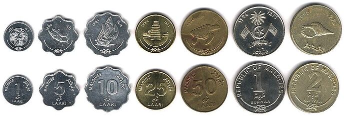 Maldivian local money - Philomaldives  Guide  Maldives