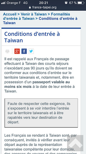 Re: Escale Taipei douanes formalités  - Justine072