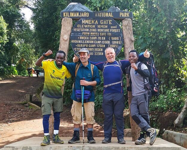 Re: Guide local parfait pour le Kilimandjaro - Sergio-Veiga