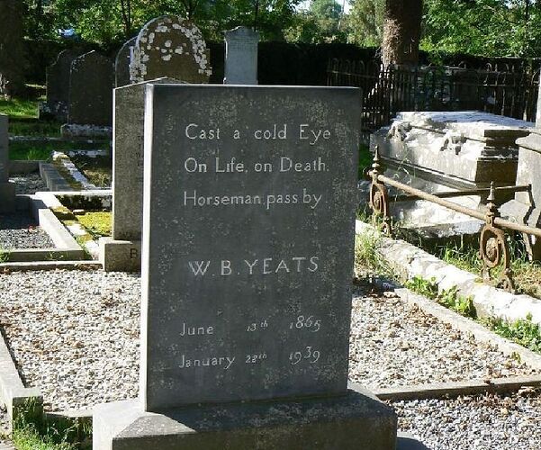 La tombe de Yeats - Didou59