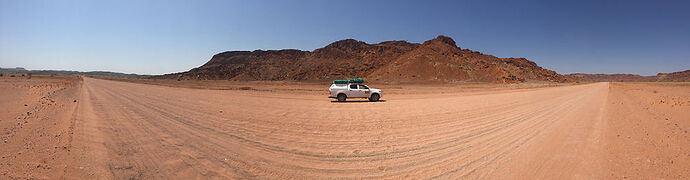 J7 en route pour Brandberg White Lady Lodge - llce