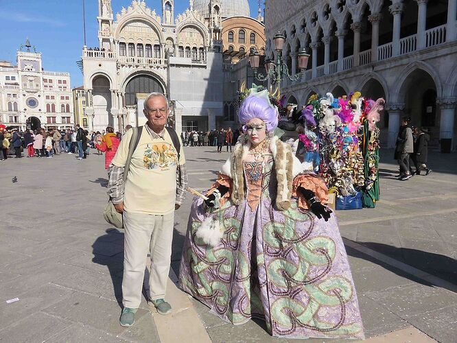 Re: Venise avec un ado pendant le Carnaval ...où sont les costumés pour de belles photos? - yensabai