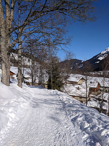 Re: Carnet de voyage une semaine au ski aux Contamines-Montjoie - Fecampois