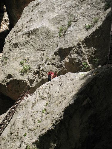 Gorges Aradena - Gilles