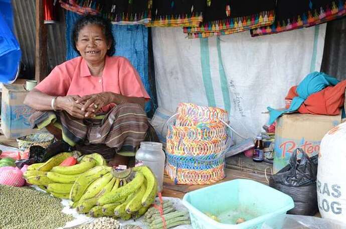 Chez les Manggarai Barat, le marché de Lembor