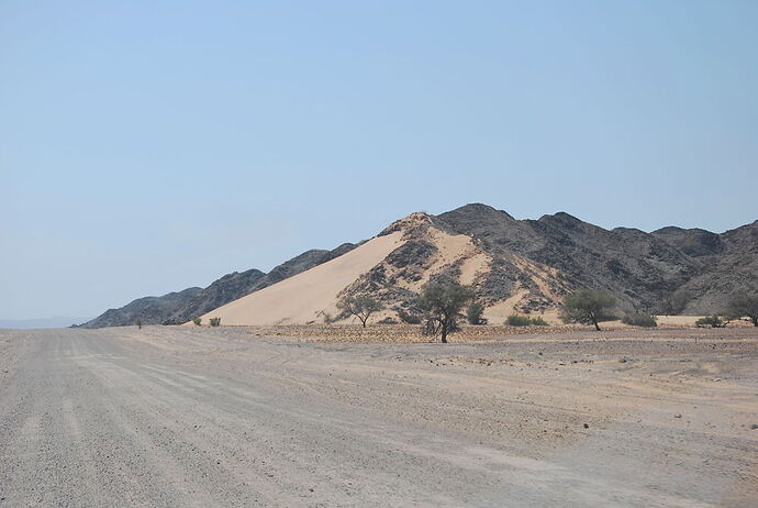 J7 en route pour Brandberg White Lady Lodge - llce