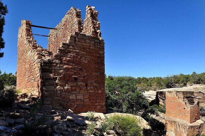 Recapture Pocket, parc de Hovenweep et ruines de Tower House - chellmi