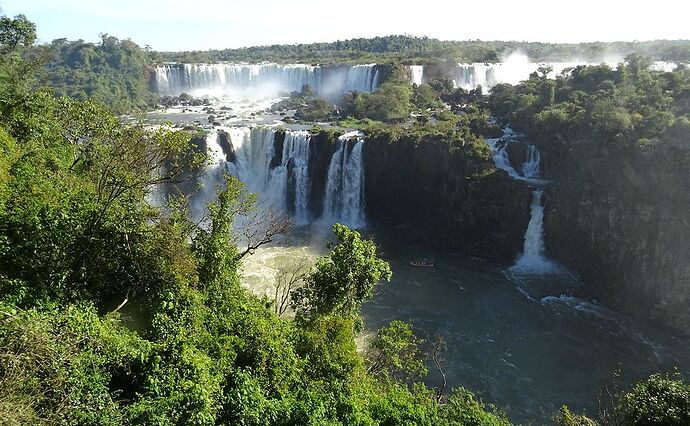 Re: Chute d'Iguazu - Elodie, sur un petit nuage