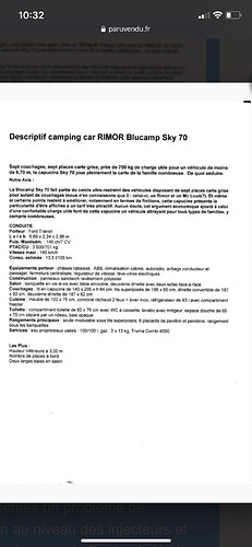 Re: Camping-car pour famille nombreuses  - Soso6644