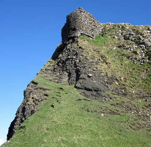 An Coroghon Castle - calamity jane