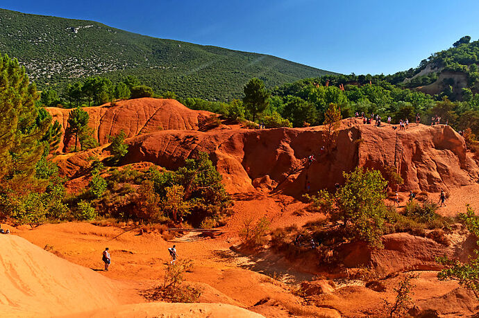 A la découverte du massif des ocres du Luberon - Philippe Manaël