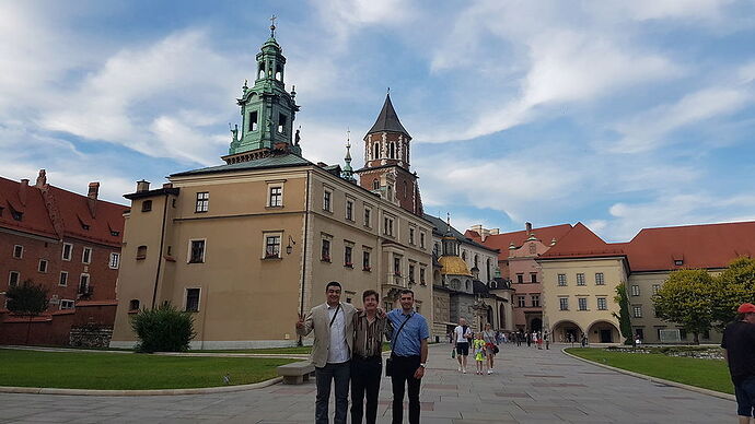 Re: Chateau de wawel à  Cracovie,  visite.  - Krispoluk