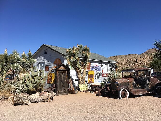 USA retour d'Ouest : Un morceau de la Route 66. - PATOUTAILLE