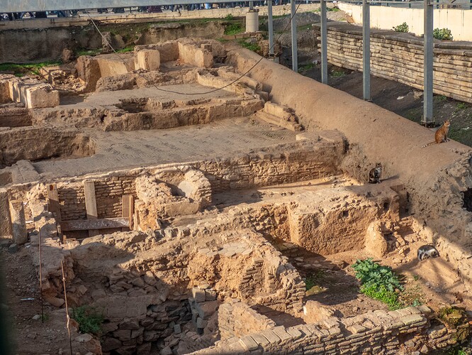 Fouilles archéologiques de la place des Martyrs