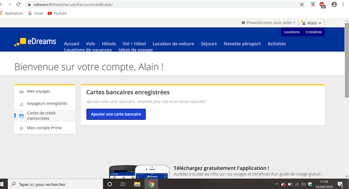 Re: Comportement inacceptable de Edreams & GO voyage avec Prime - tchalain