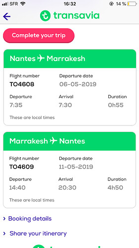Re: Marre de Transavia! - Chloooecl Re: Marre de Transavia! - Chloooecl