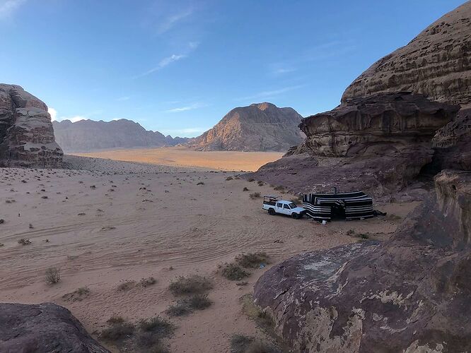 A conseiller : le concept de visite guidée + bivouac dans le désert - daveeeet