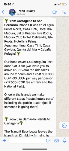 Re: Cartagena à Isla Mucura - Celiline13