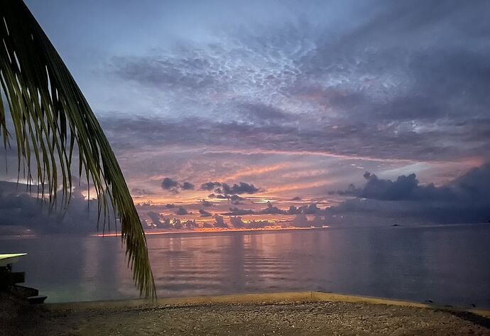 Retour de POLYNÉSIE : RANGIROA. - PATOUTAILLE