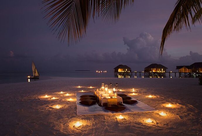 diner sur la plage! - Philomaldives  Guide  Maldives