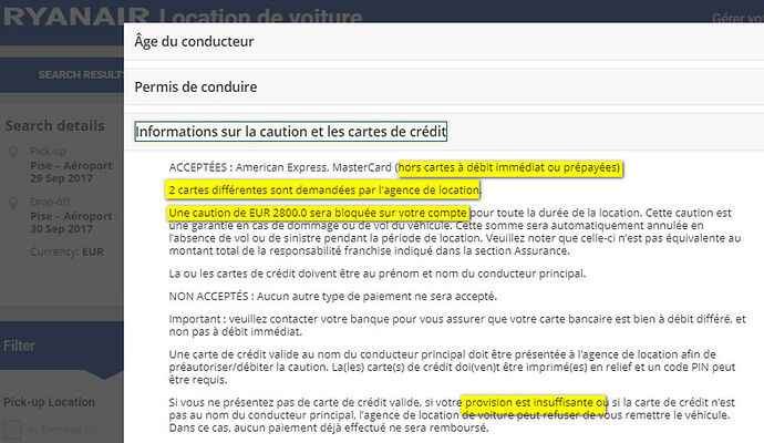 Plus de souci : carte avec mention claire, nette & précise - H@rd