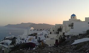 1 semaine sur l'ile aux chapelles bleues - Santorin juin 2016 - Mathou2139