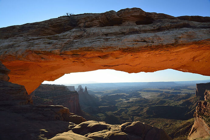 Mardi 4 août : Mesa Arch - darth