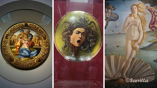 Florence - Galerie des offices, la naissance de vénus