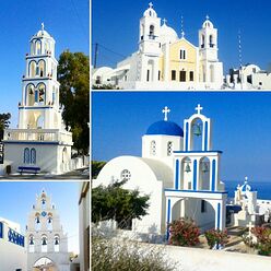 1 semaine sur l'ile aux chapelles bleues - Santorin juin 2016 - Mathou2139