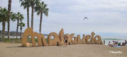 Malaga plage Malagueta