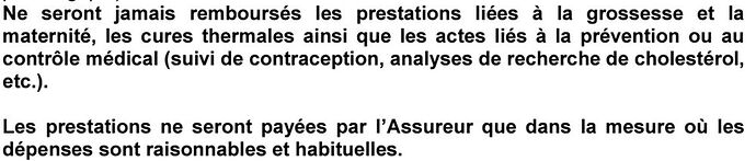 Re: Vos avis sur assurance santé pour femme enceinte - Mayannick