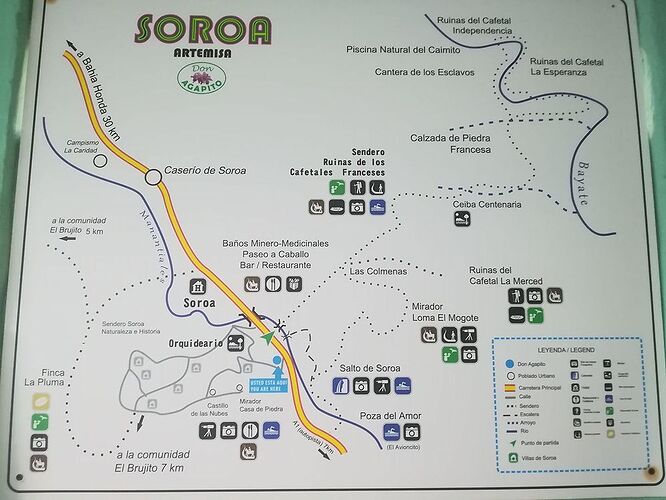 zone Terrazas / Moka et leur voisine Soroa, à 15 km - viajecuba