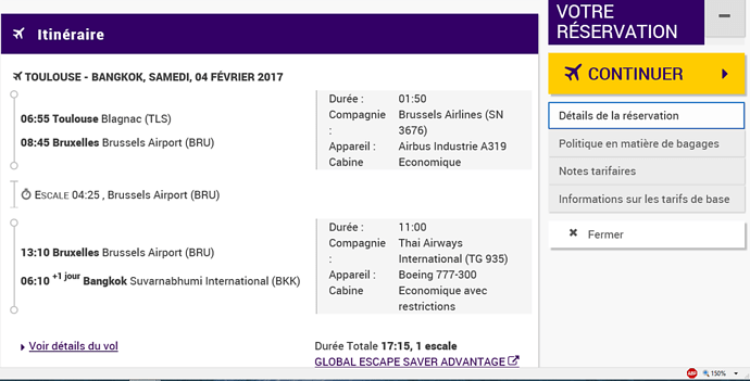 Re: avis agence de voyage - speed67
