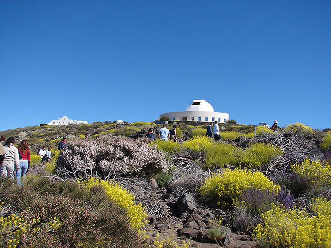 Re: La visite de l'observatoire  d'astrophysique du Teide - Pierre.Pierre