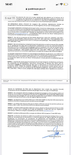 Re: Septaine d'isolement en Guadeloupe - Marionrnv Re: Septaine d'isolement en Guadeloupe - Marionrnv