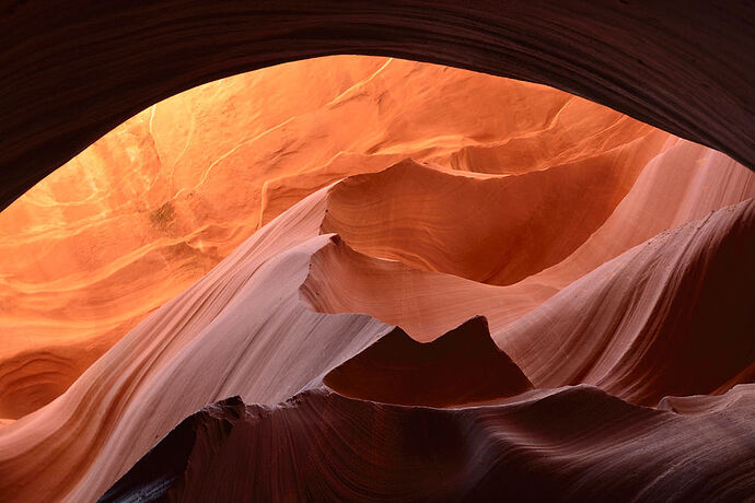 Dimanche 9 août : Lower Antelope Canyon - darth