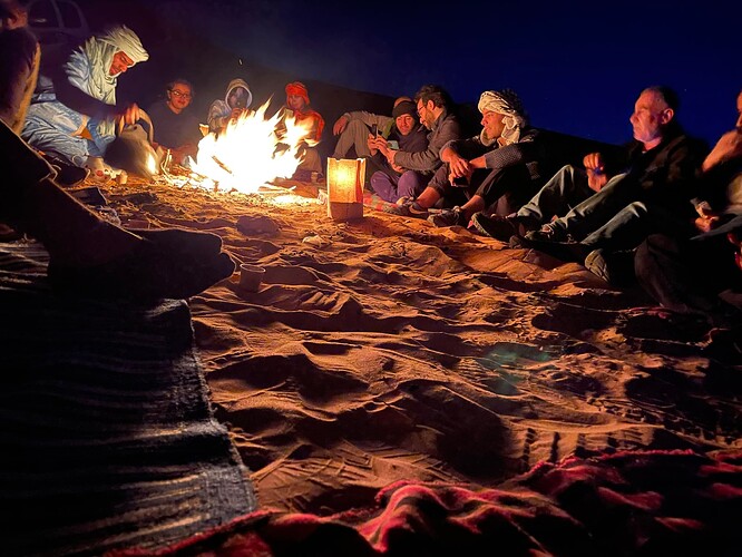 Campement aux dunes de Ain Loussig/Mansoura