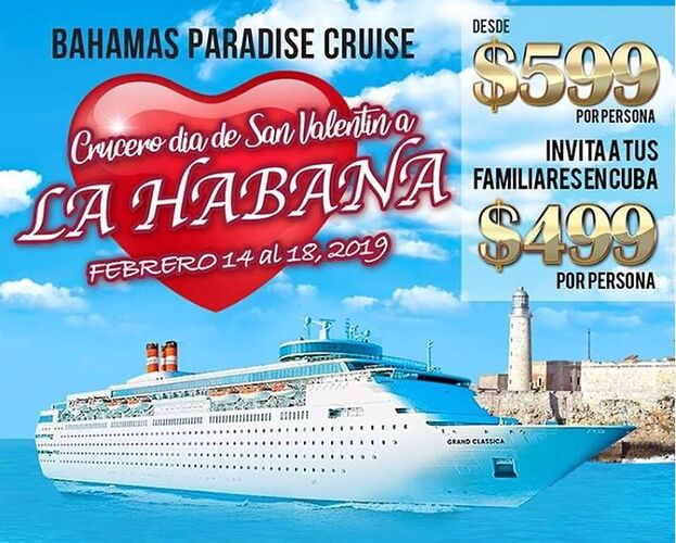 Re: La croisière ne s'amuse pas à Cuba - chavitomiamor