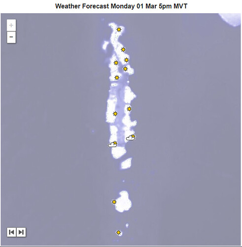 Météo du 01 Mars 2021 - Phil Ô Maldives Guide Safaris