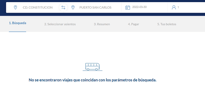 Re: Transport en bus de La Paz à Puerto San Carlos - mbenvoyage