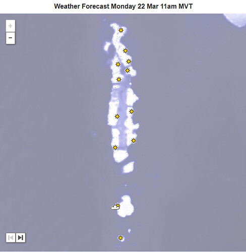 Météo du 22 Mars 2021 - Phil Ô Maldives Guide Safaris