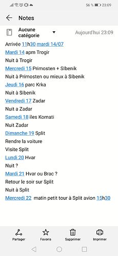 Re: 1 semaine en Croatie  - Marion-Moreno