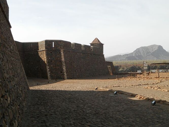 Le fort Sao Filipe Cidade Velha - Santiago -Cap-Vert - Bénite11