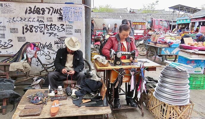 Le triangle Naxi : Lijiang. - PATOUTAILLE