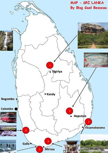 Re: 5 jours de repos début septembre au Sri Lanka : conseils de lieux, temps ?  - GATGET85