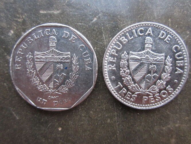 Re: Pièces de monnaie - Cuba - chavitomiamor